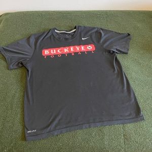 Buckeye Nike Tee Dri Fit